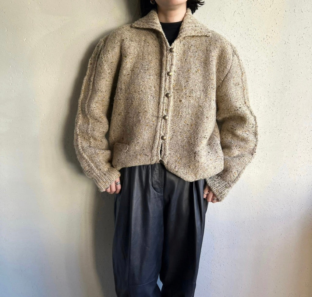90s Design Knit Jacket