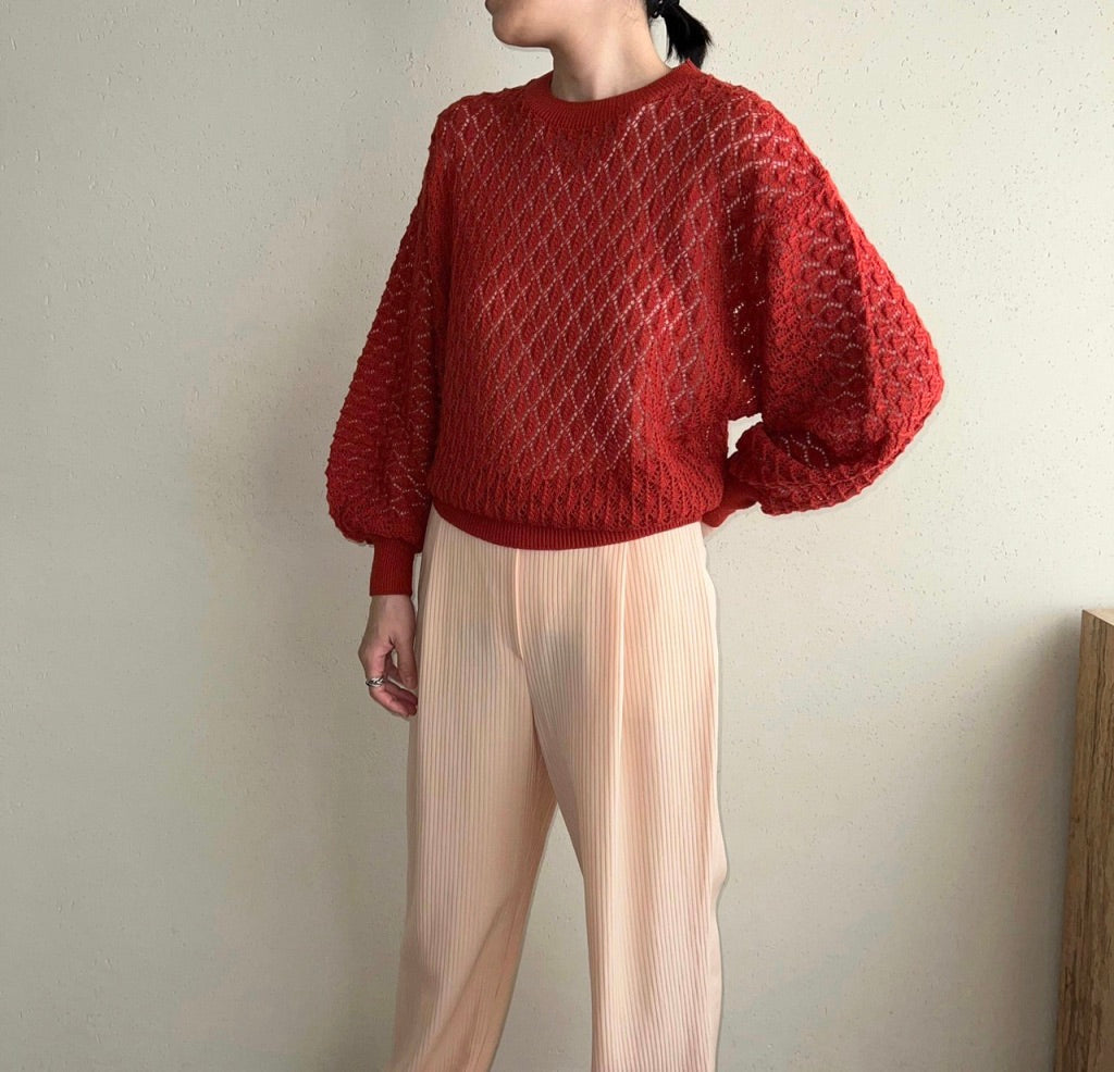 70s Acrylic Knit Made in USA