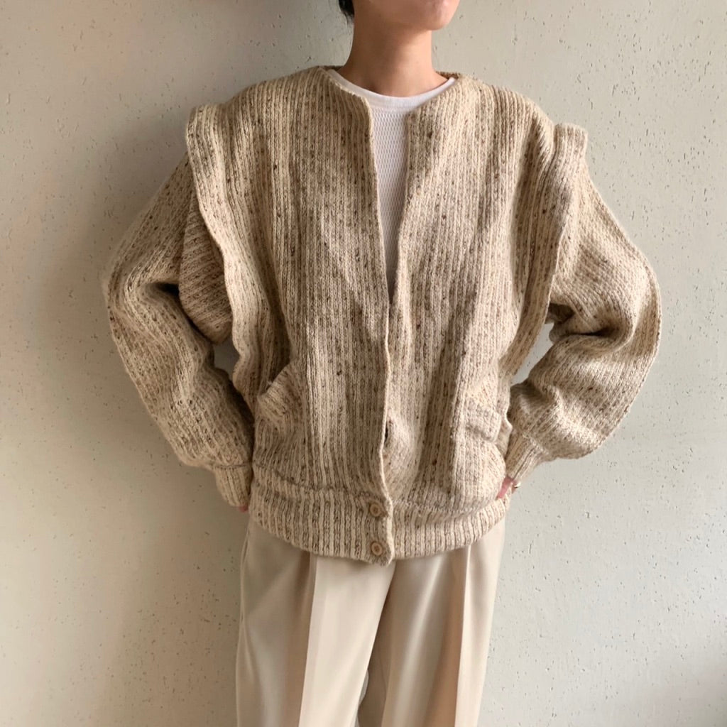 80s Design Knit Jacket