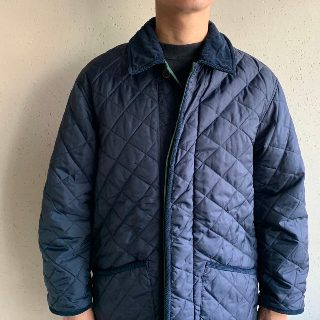 90s EURO Quilted Reversible Jacket
