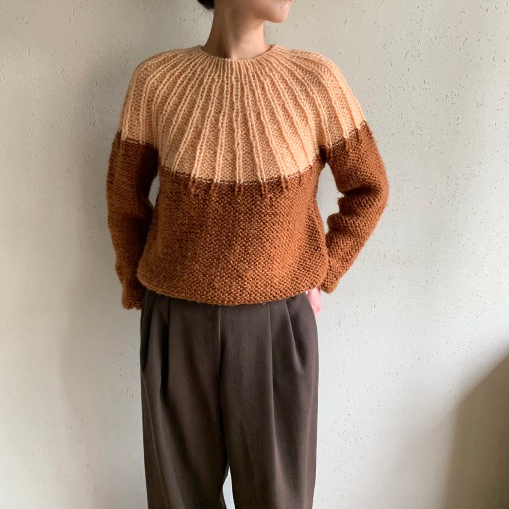 80s Two Tone Knit
