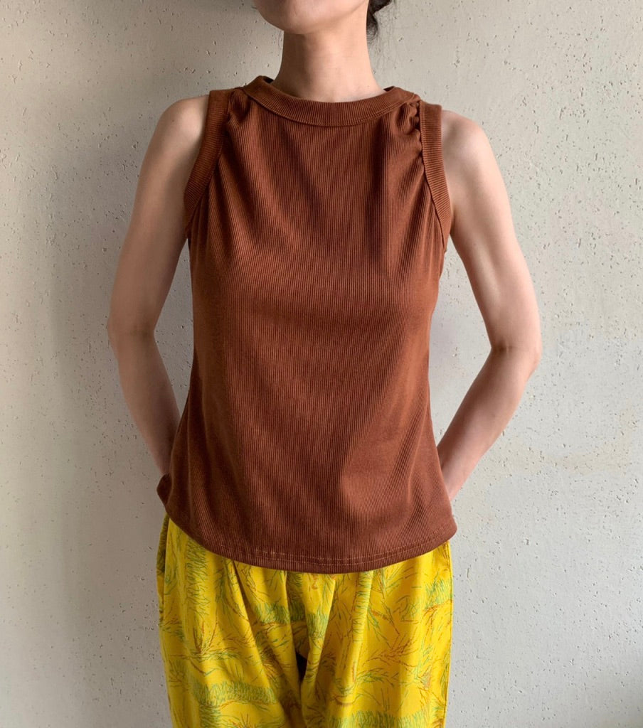90s Sleeveless Ribbed Top