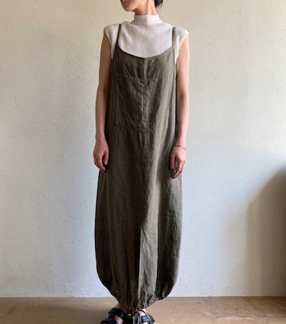 90s Linen Dress Made in Italy