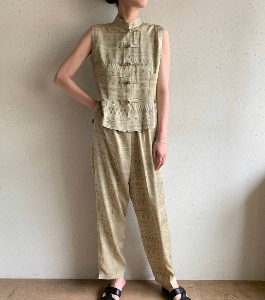 90s Asian Design Two-Piece