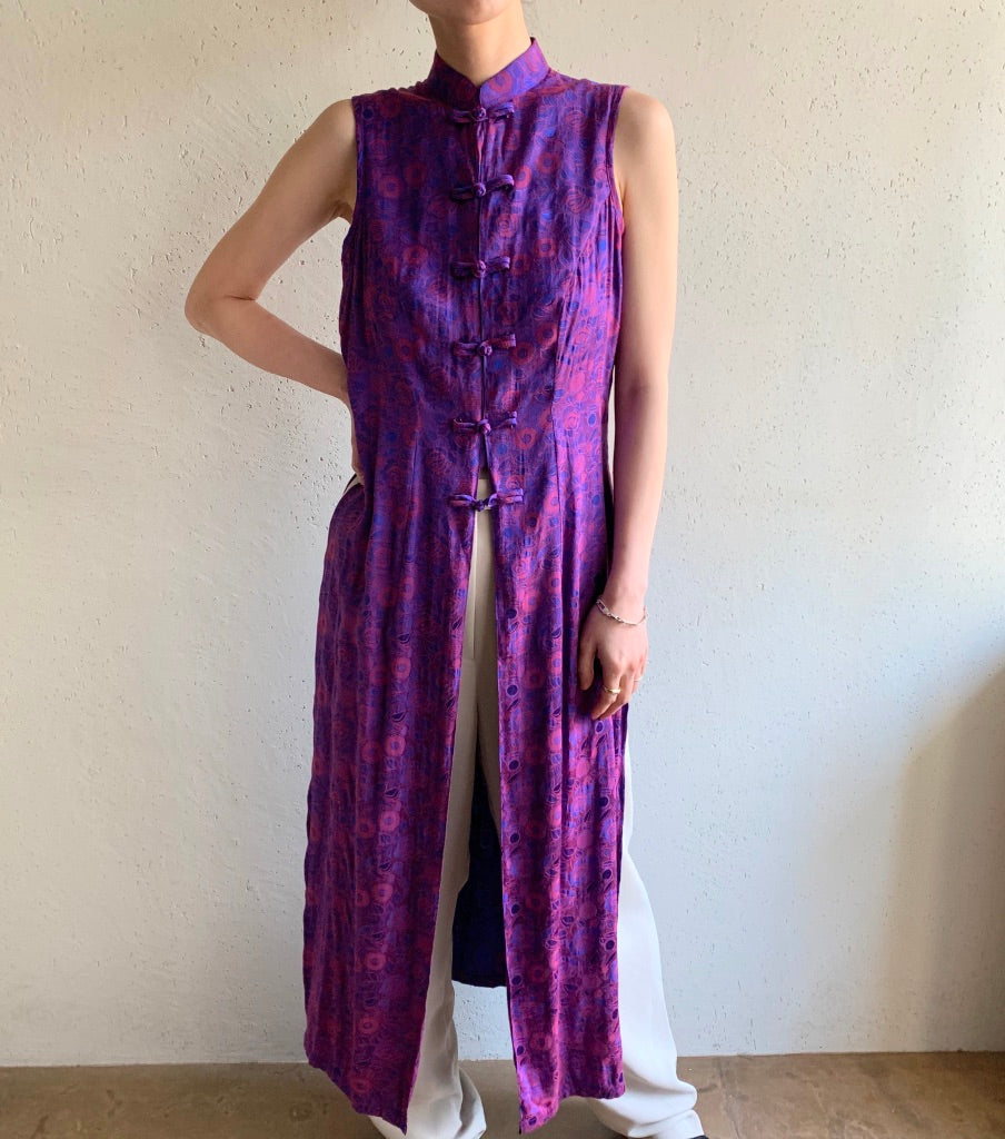 80s Asian Design Dress