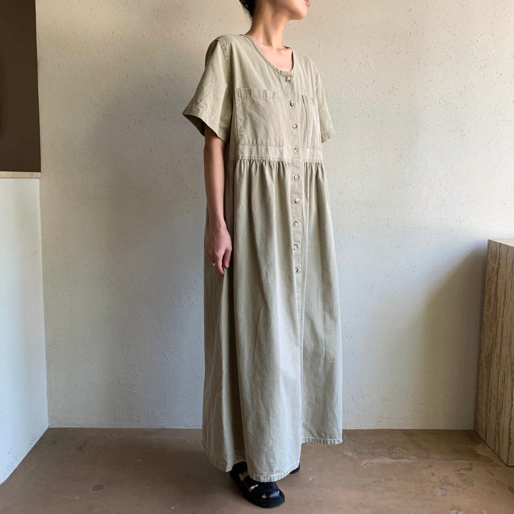 90s Cotton Dress Made in USA