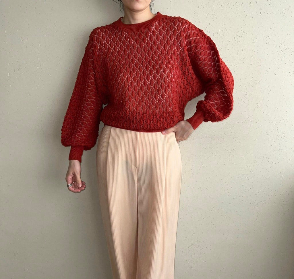 70s Acrylic Knit Made in USA