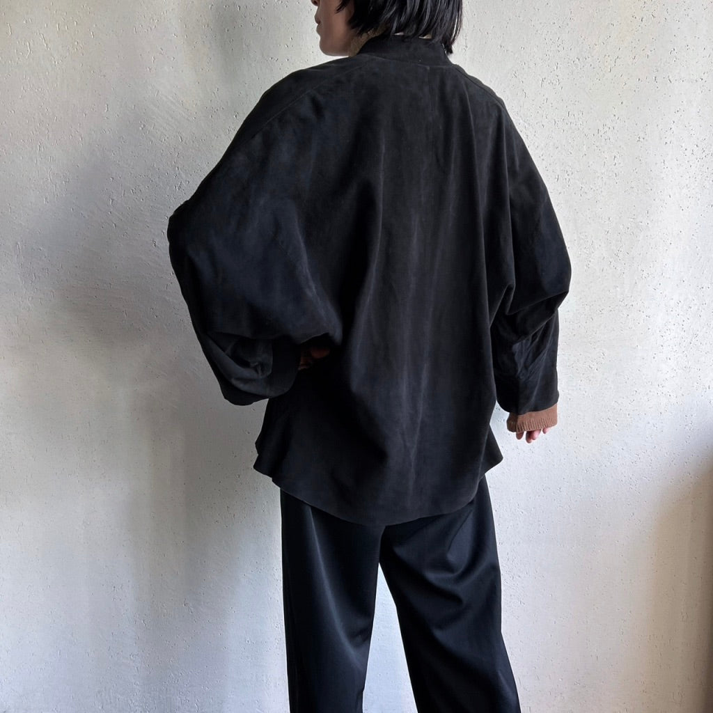 80s Suede Jacket Shirt