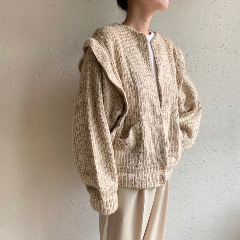 80s Design Knit Jacket