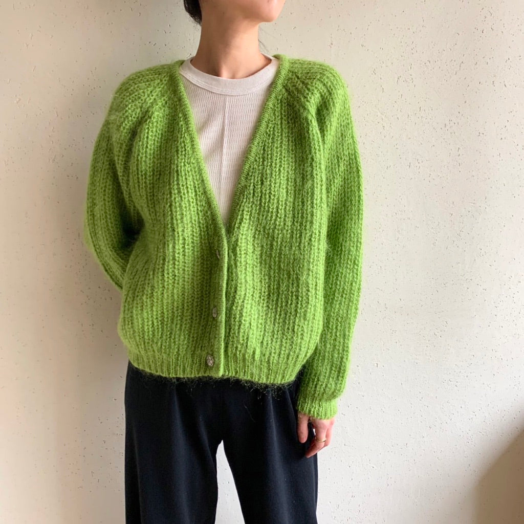 90s Mohair Knit Cardigan