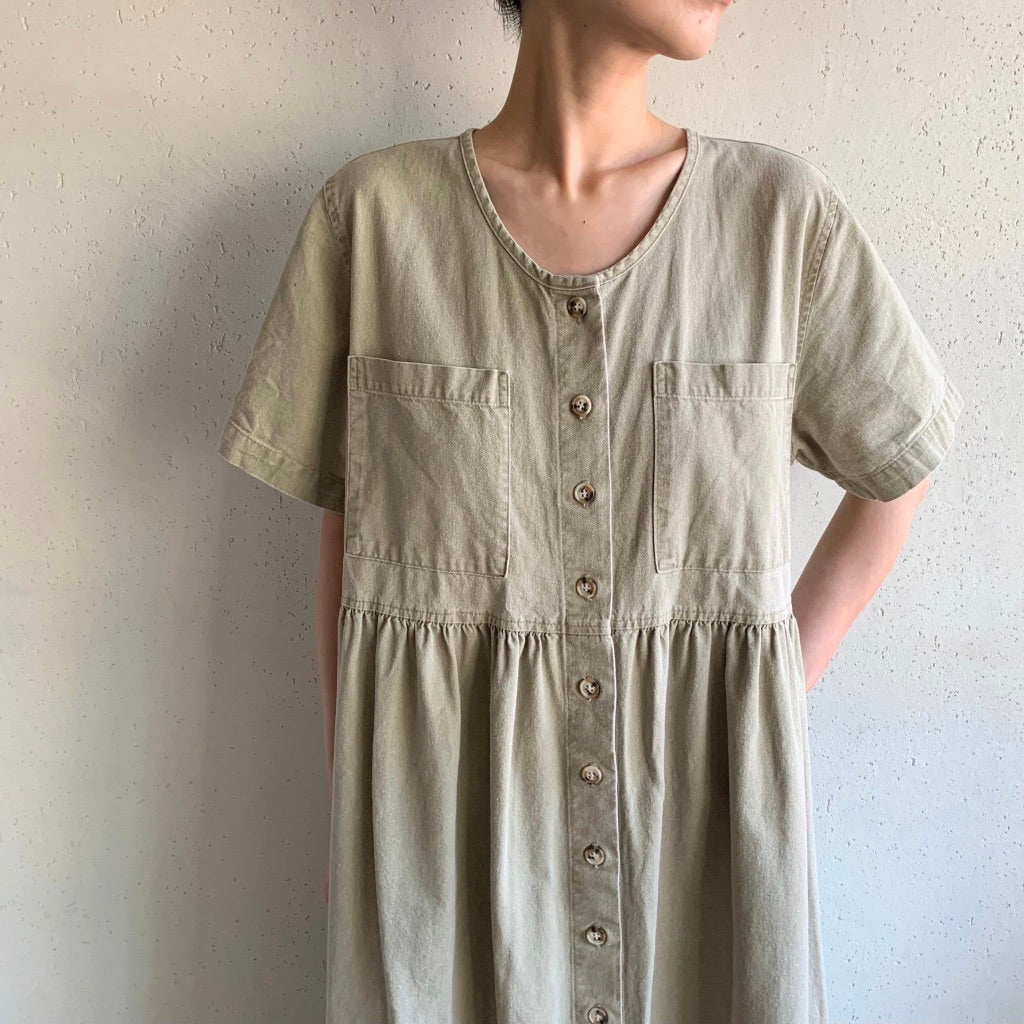 90s Cotton Dress Made in USA
