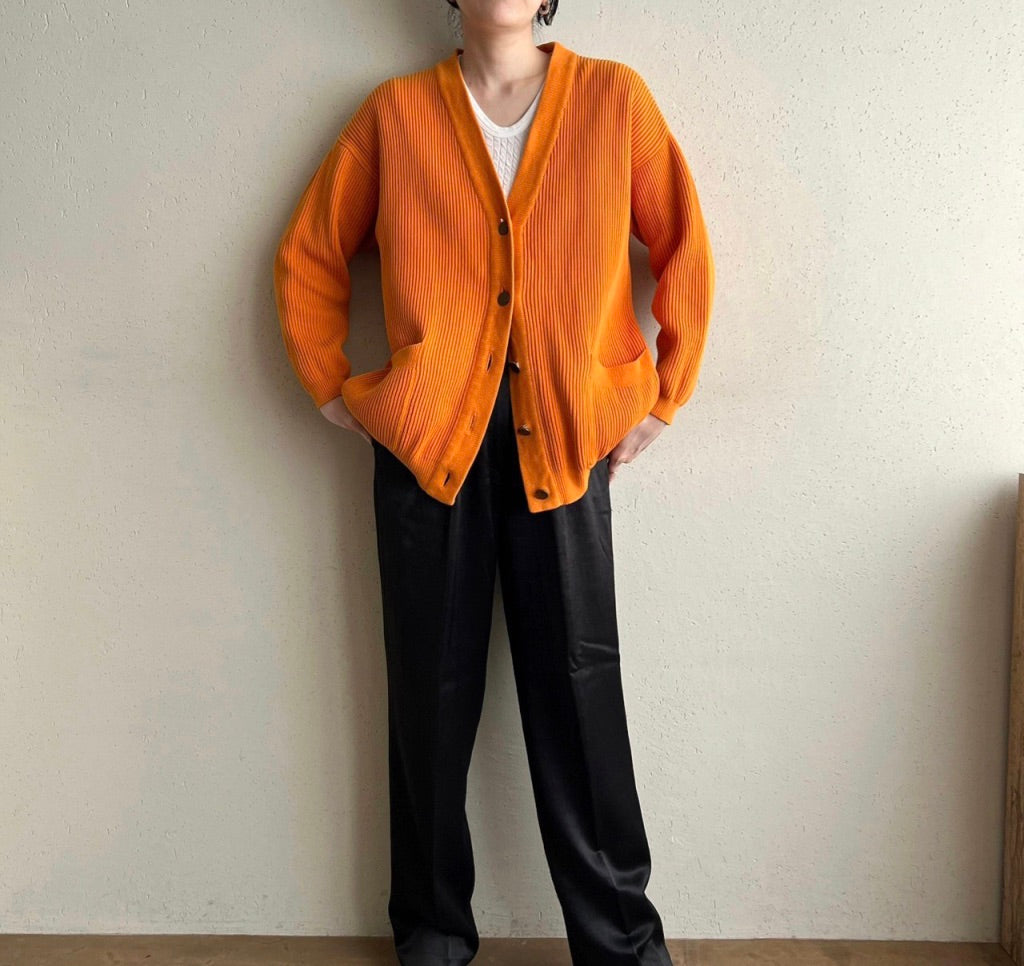 90s Ribbed Cardigan