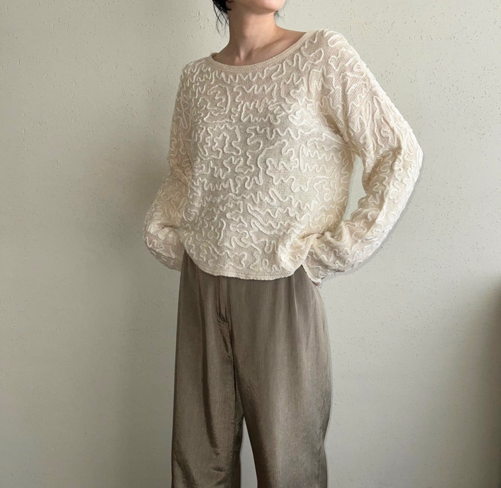90s "pierre cardin" Knit Top
