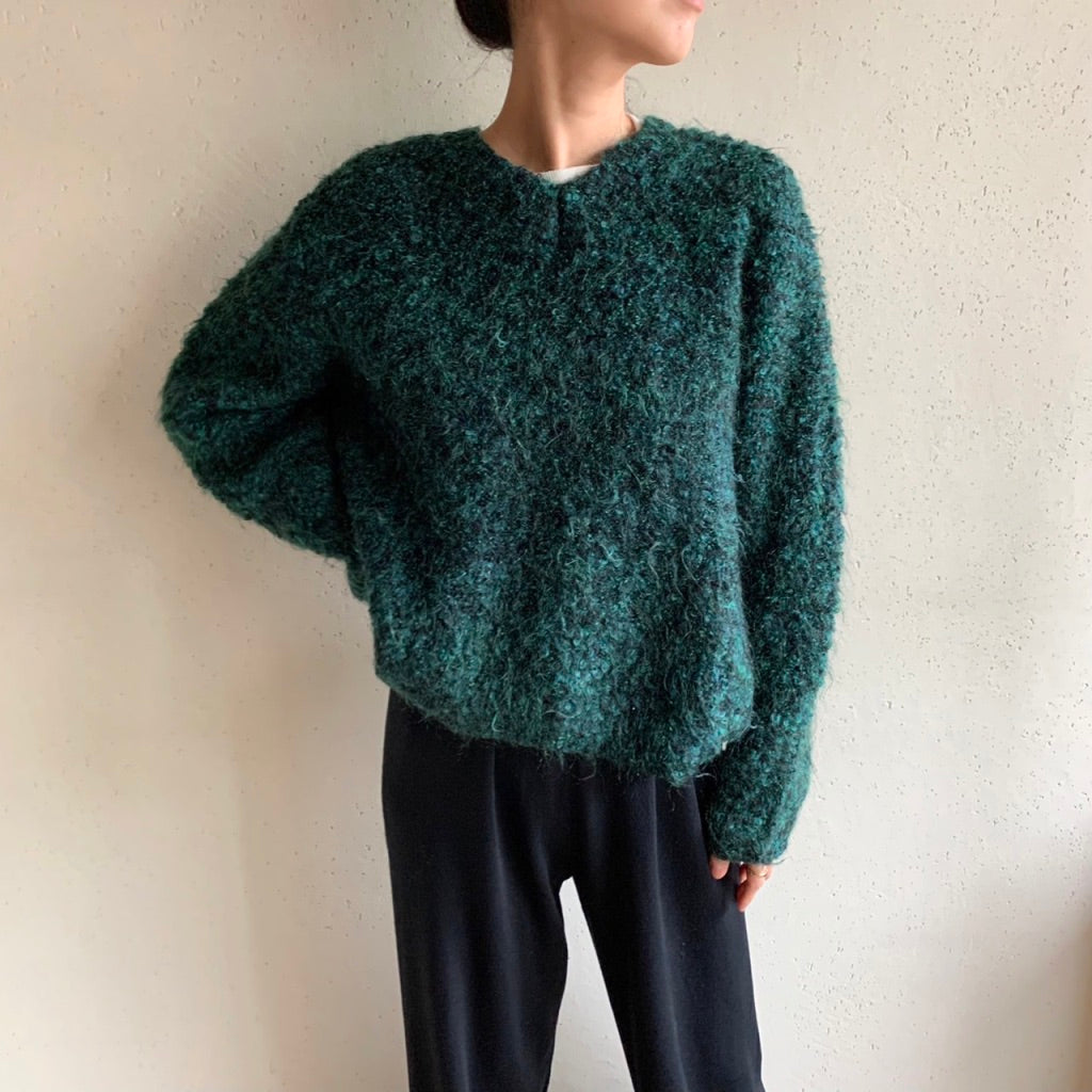 90s "northern isles" Mohair Knit
