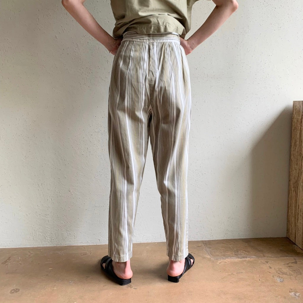 60s Striped Design Two-Piece