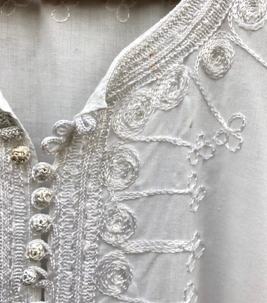 70s Embroidery Dress