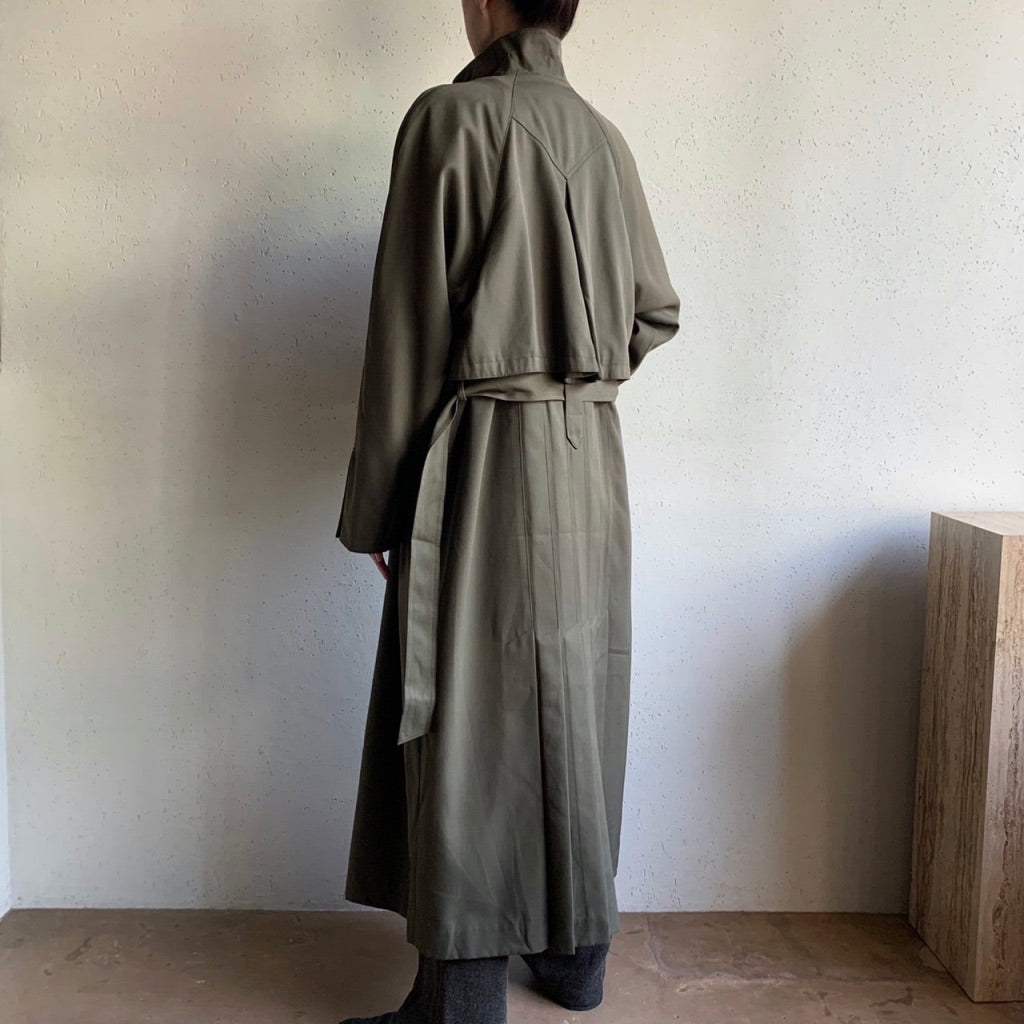80s “GANTOS” Pleats Coat