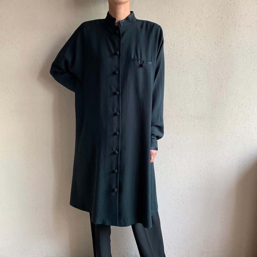 90s Asian Design Long Blouse
