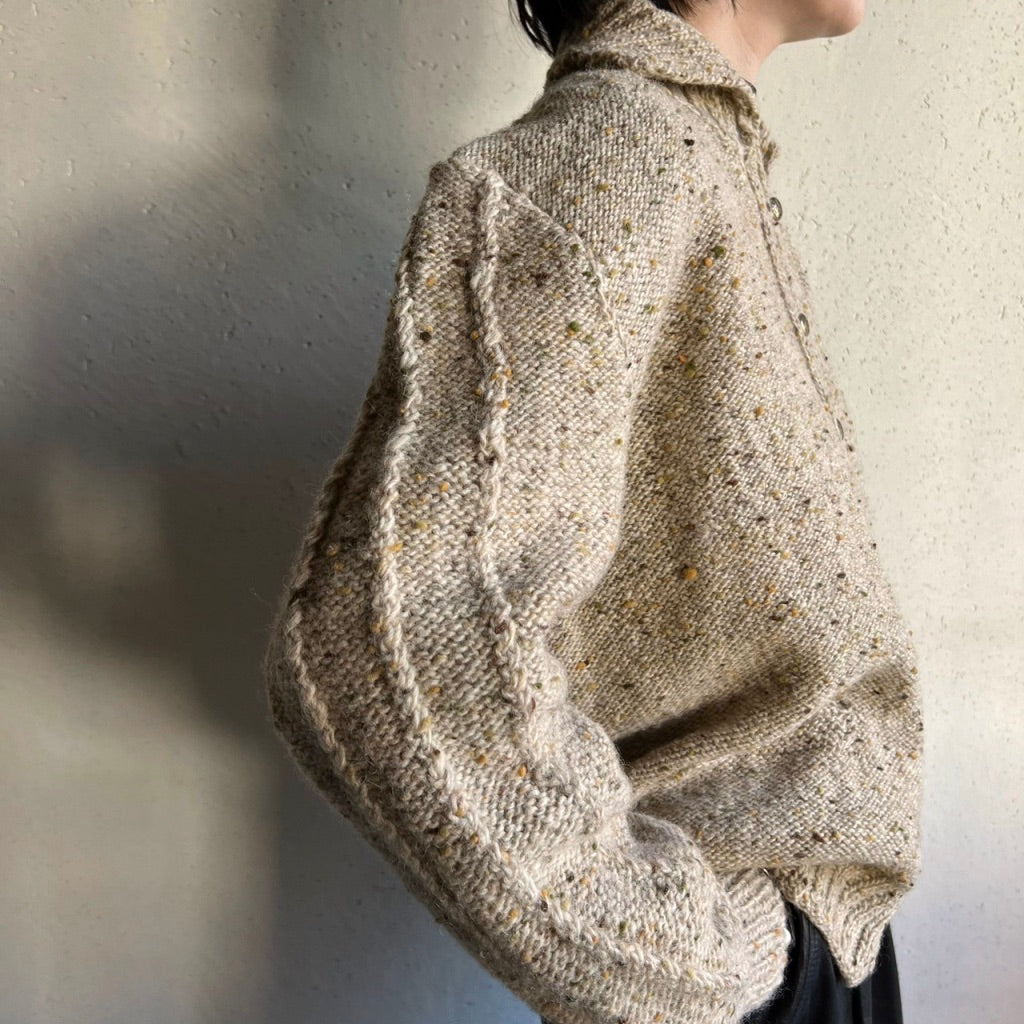 90s Design Knit Jacket