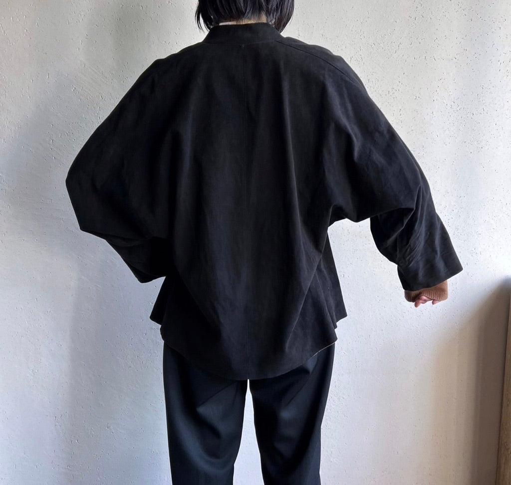 80s Suede Jacket Shirt