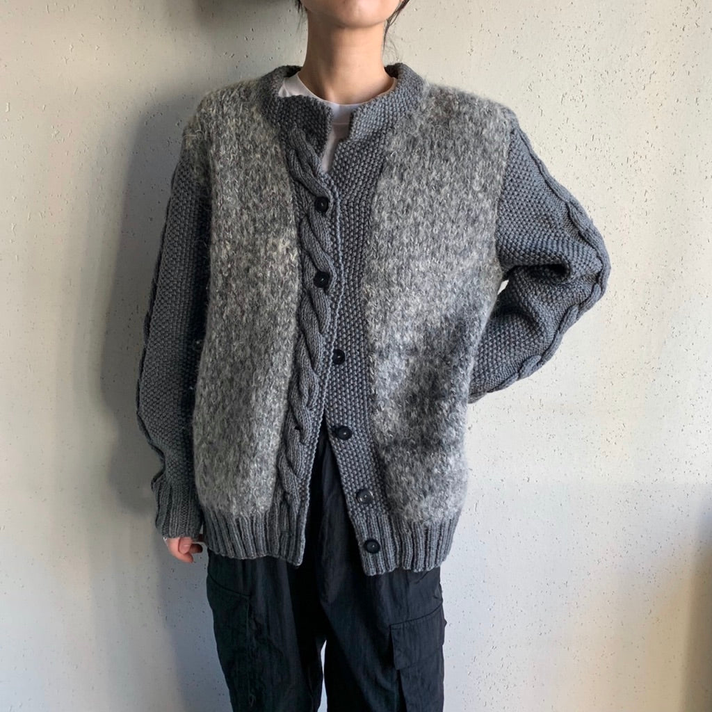 80s Design Knit Cardigan
