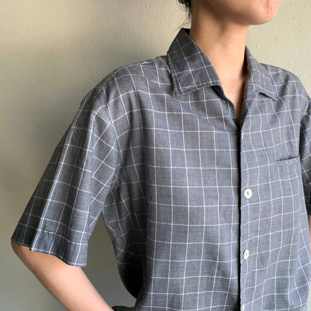 60s Plaid Box Shirts
