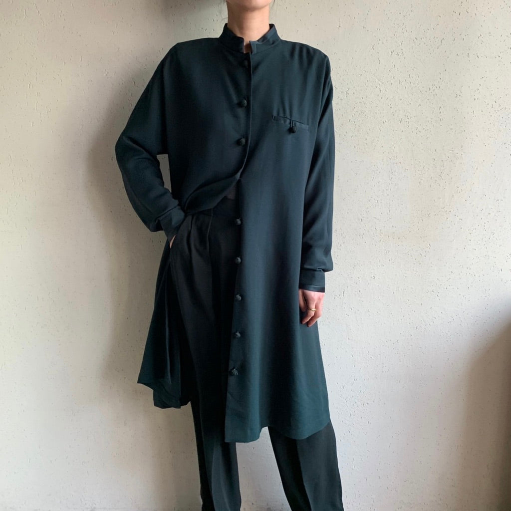 90s Asian Design Long Blouse