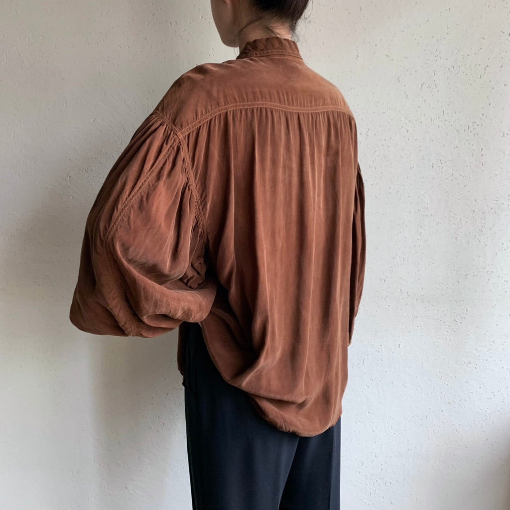 90s Balloon Sleeve Design Blouse Made in USA