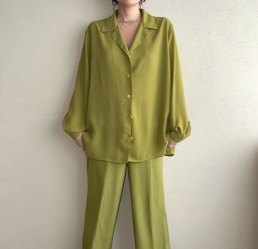 90s Sheer Blouse Made in Italy