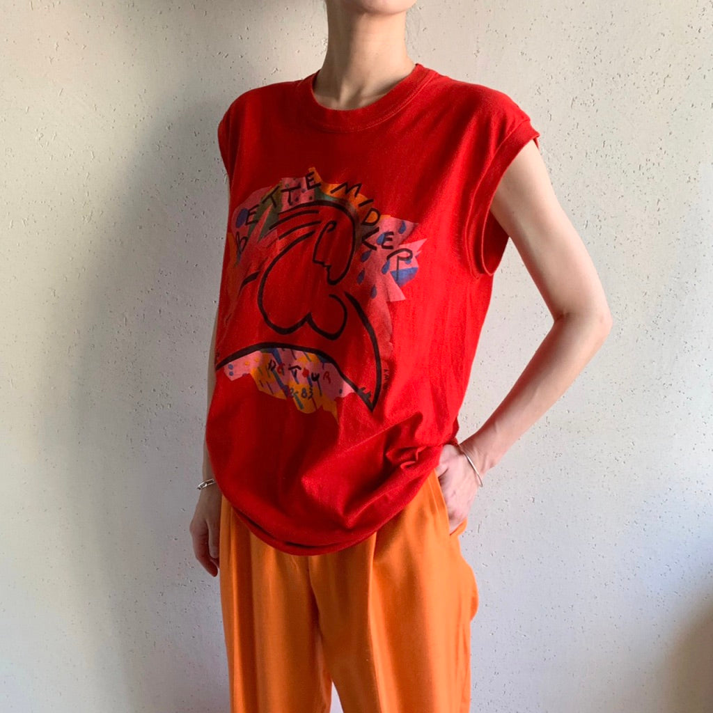 1982 "Bette Midler" T-shirt Made in USA
