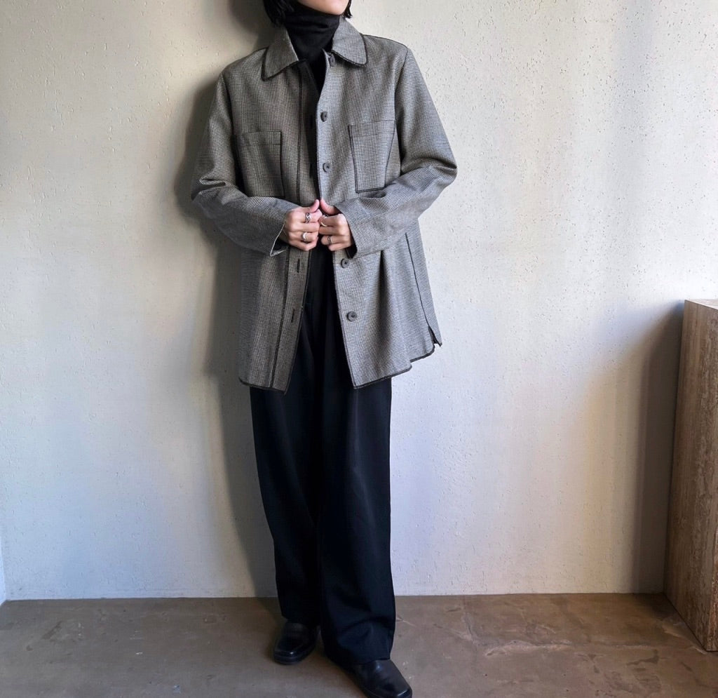 90s Wool Shirt Jacket
