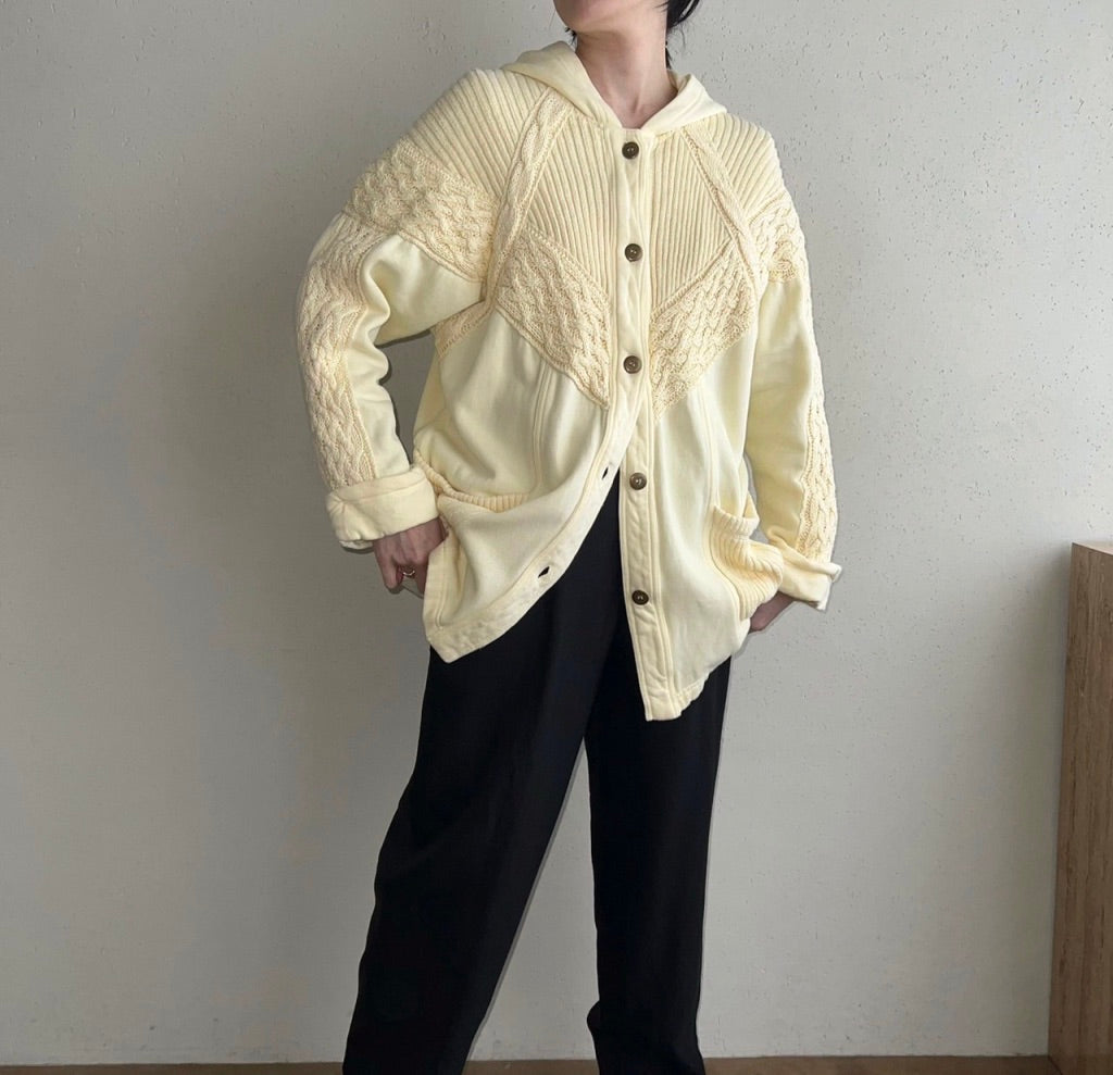 90s Design Hooded Sweater