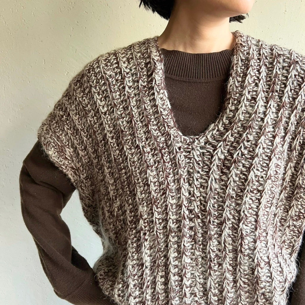 90s Mix Knit Vest