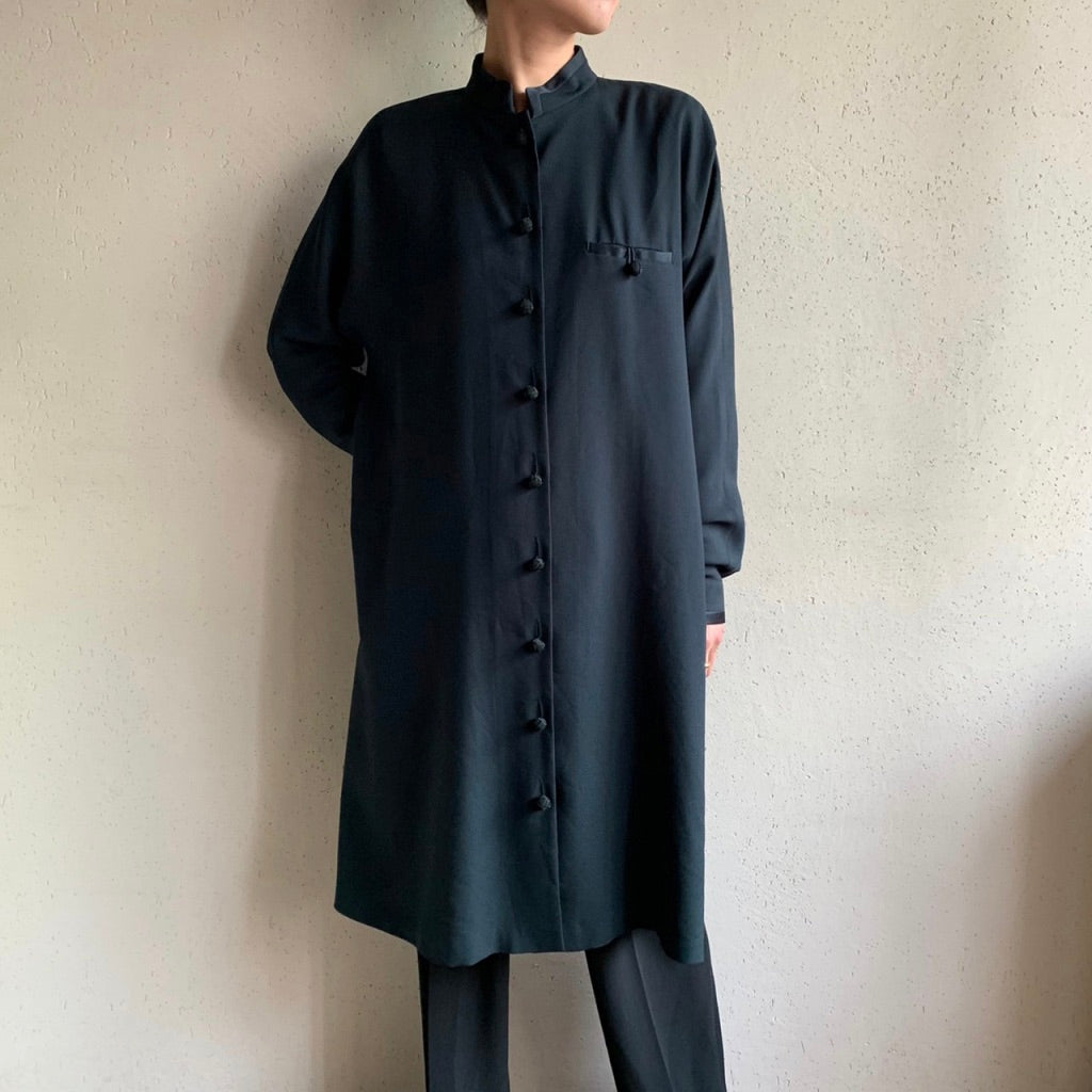 90s Asian Design Long Blouse