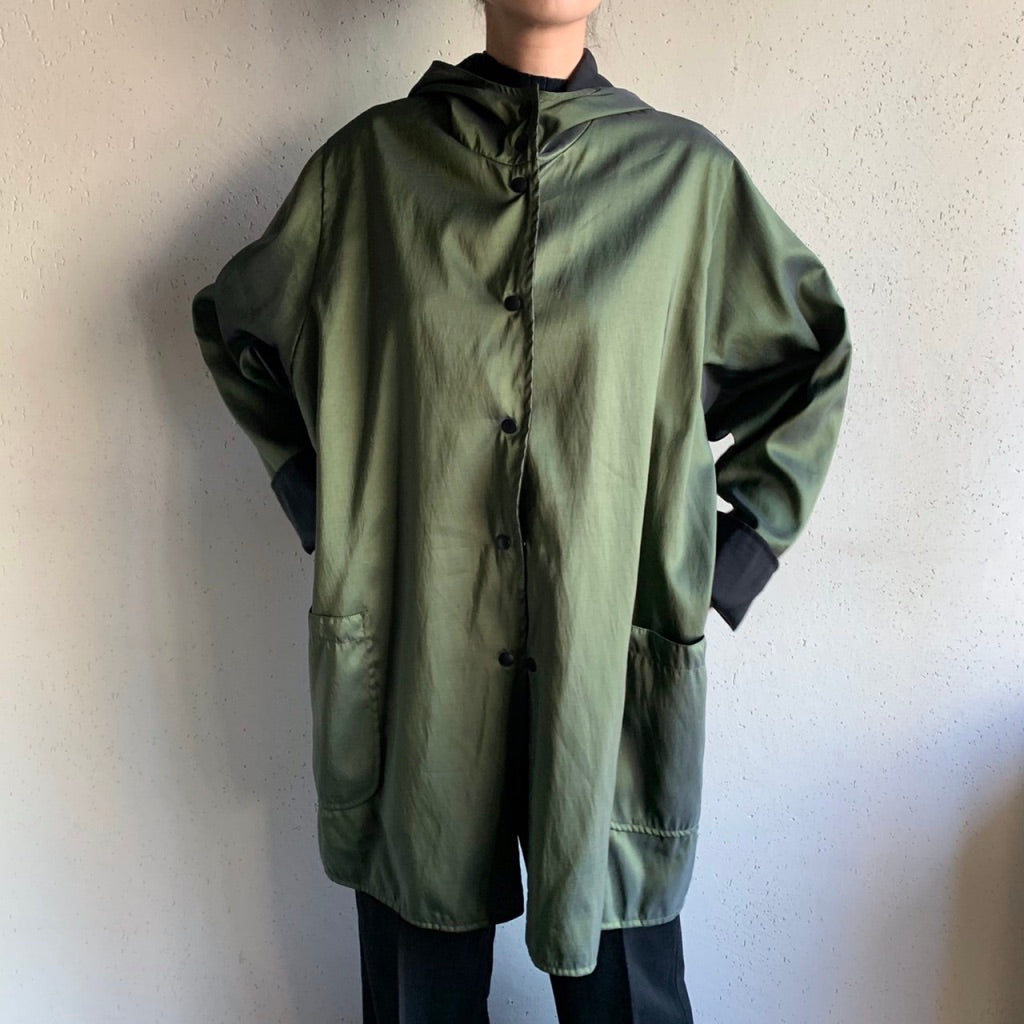 90s Reversible Hooded Light Jacket