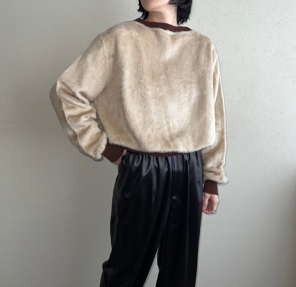 80s Fur Top