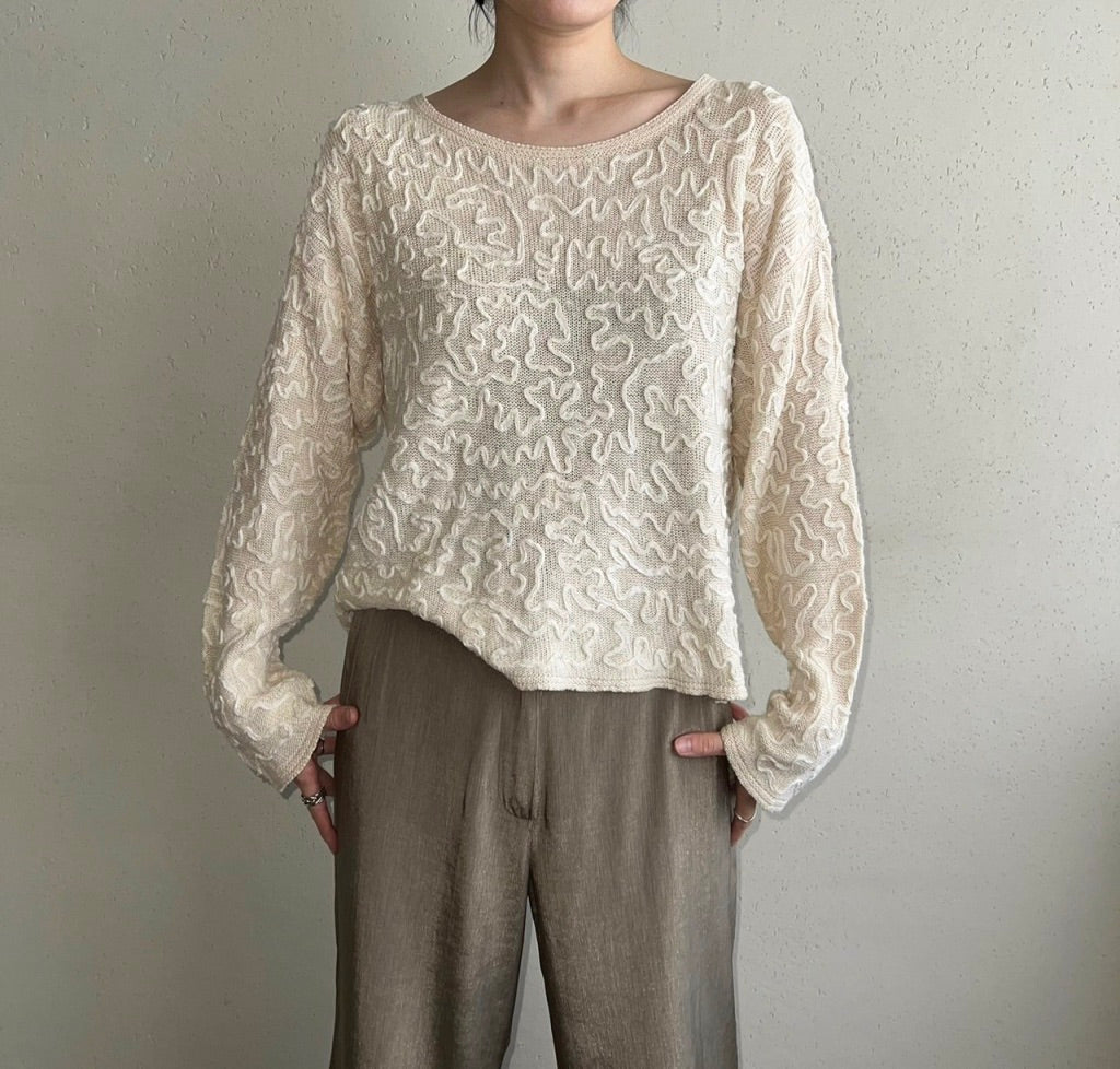 90s "pierre cardin" Knit Top