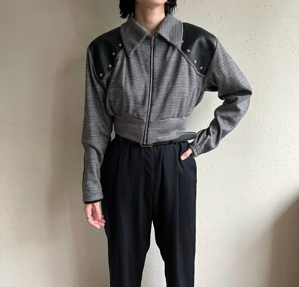 90s Zipped Top Made in Italy