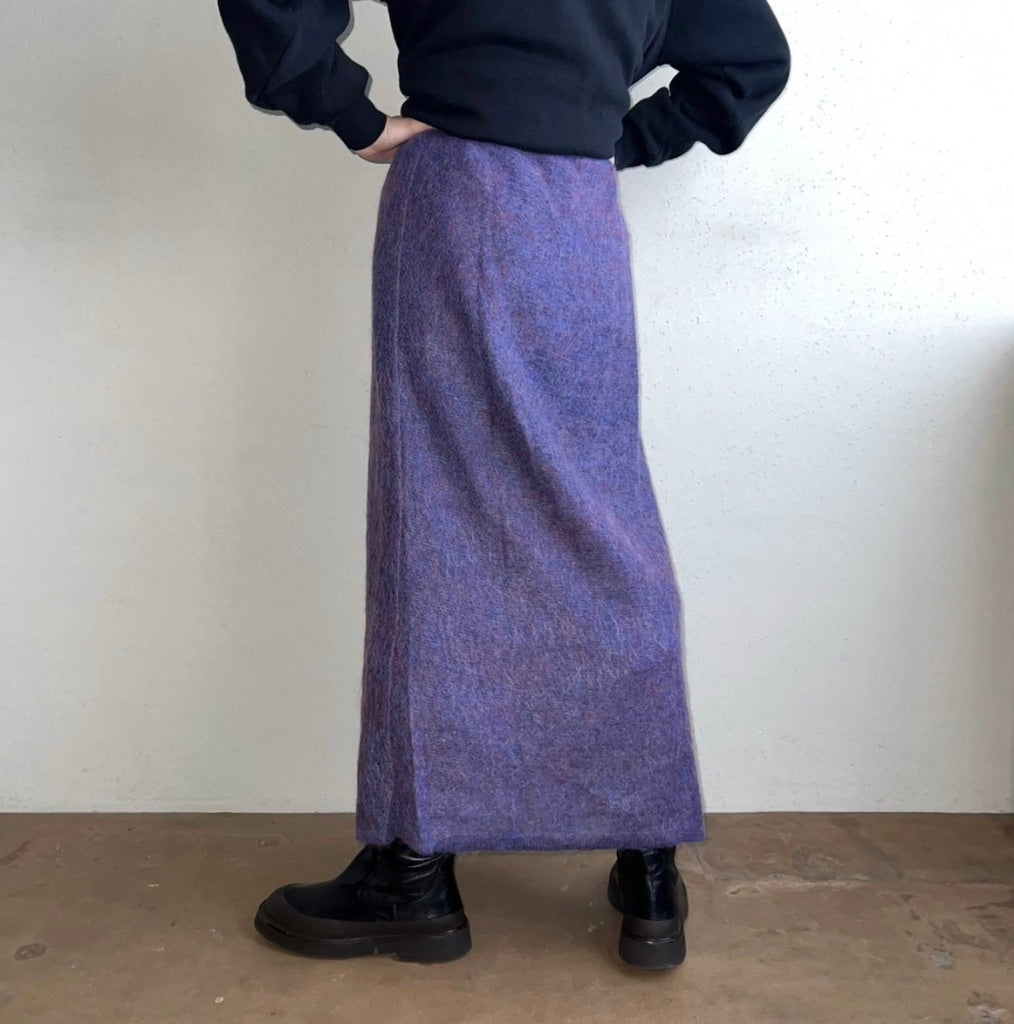 80s Mohair Skirt Made in Italy