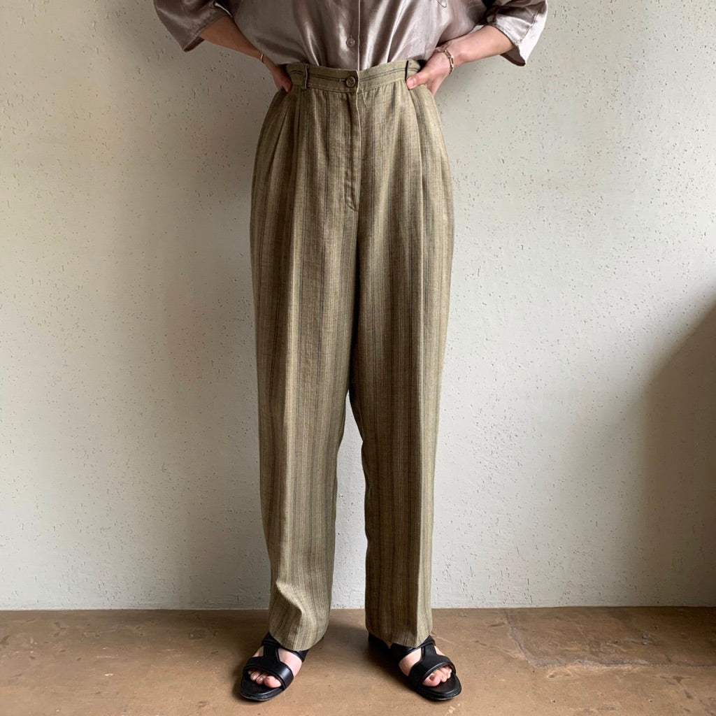 80s Striped Pants