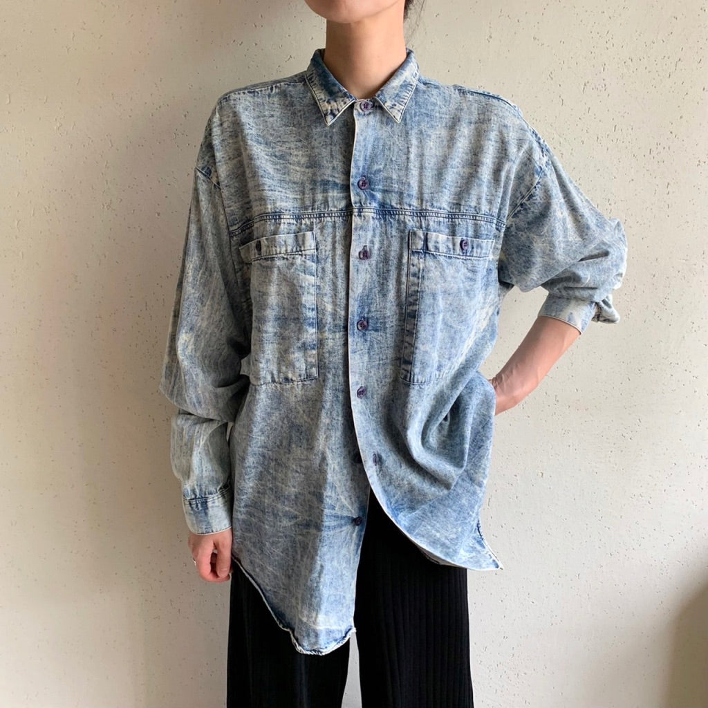 90s Denim Shirt Made in USA