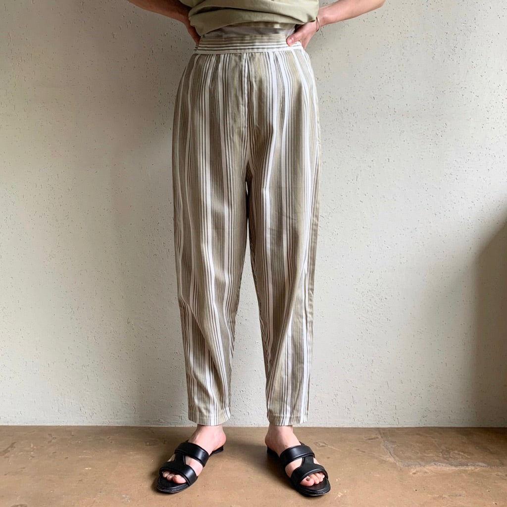 60s Striped Design Two-Piece