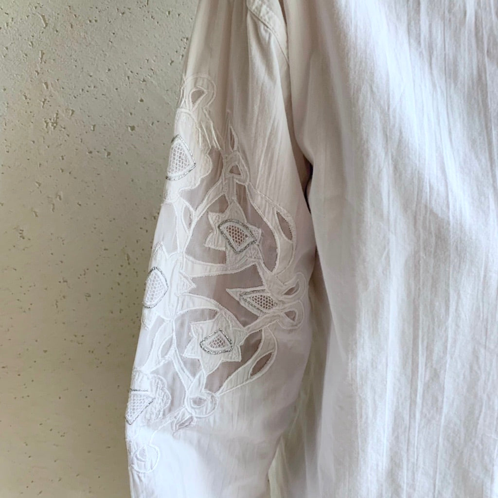 90s EURO Lace Blouse