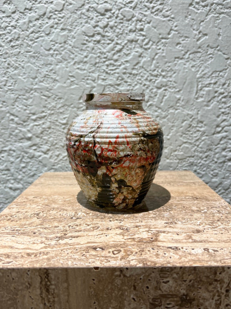 Vintage Abstract Vase