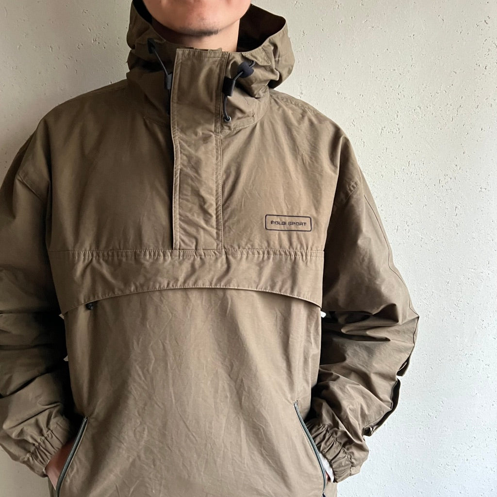 90s "POLO SPORT" Half Zip Jacket