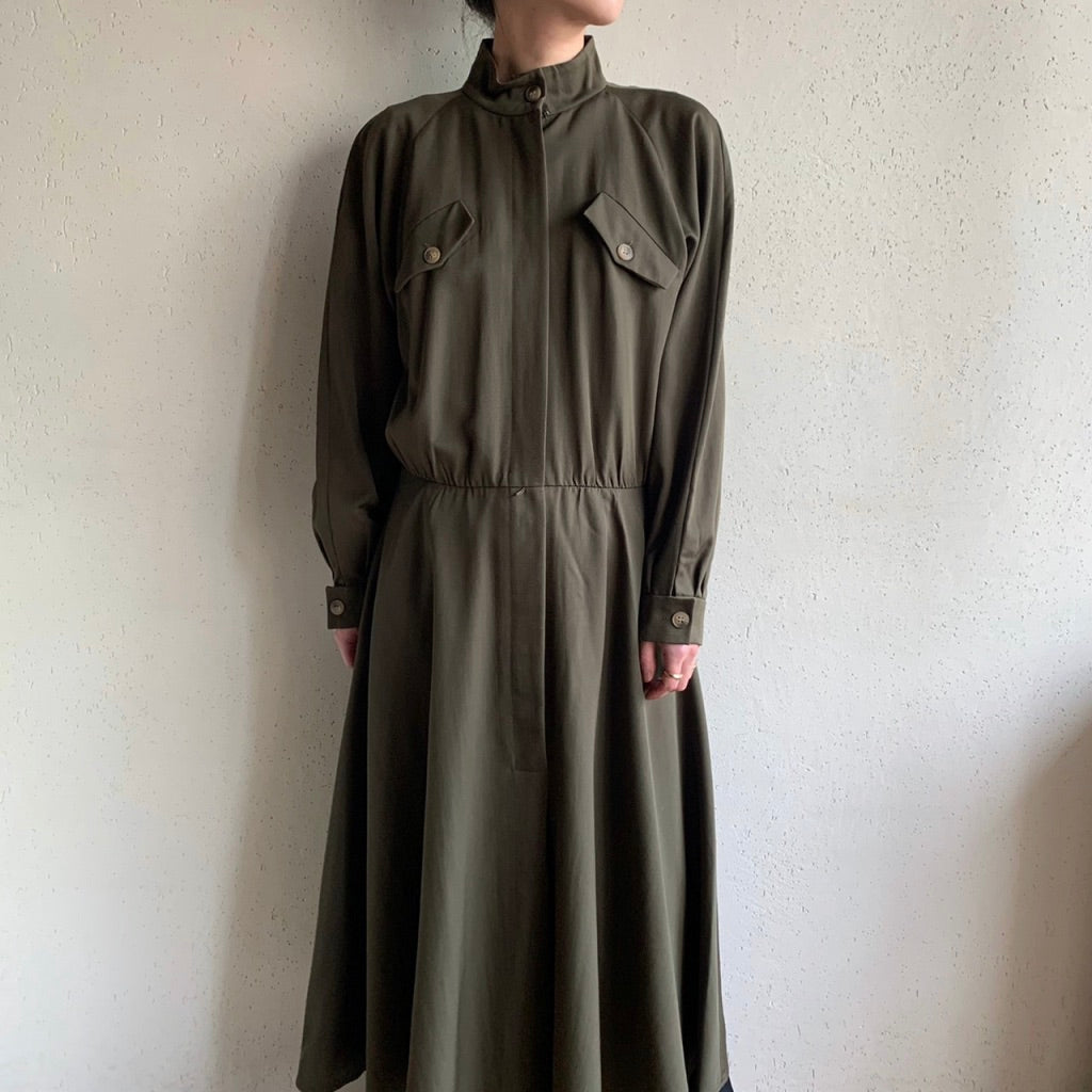 80s Wool Dress