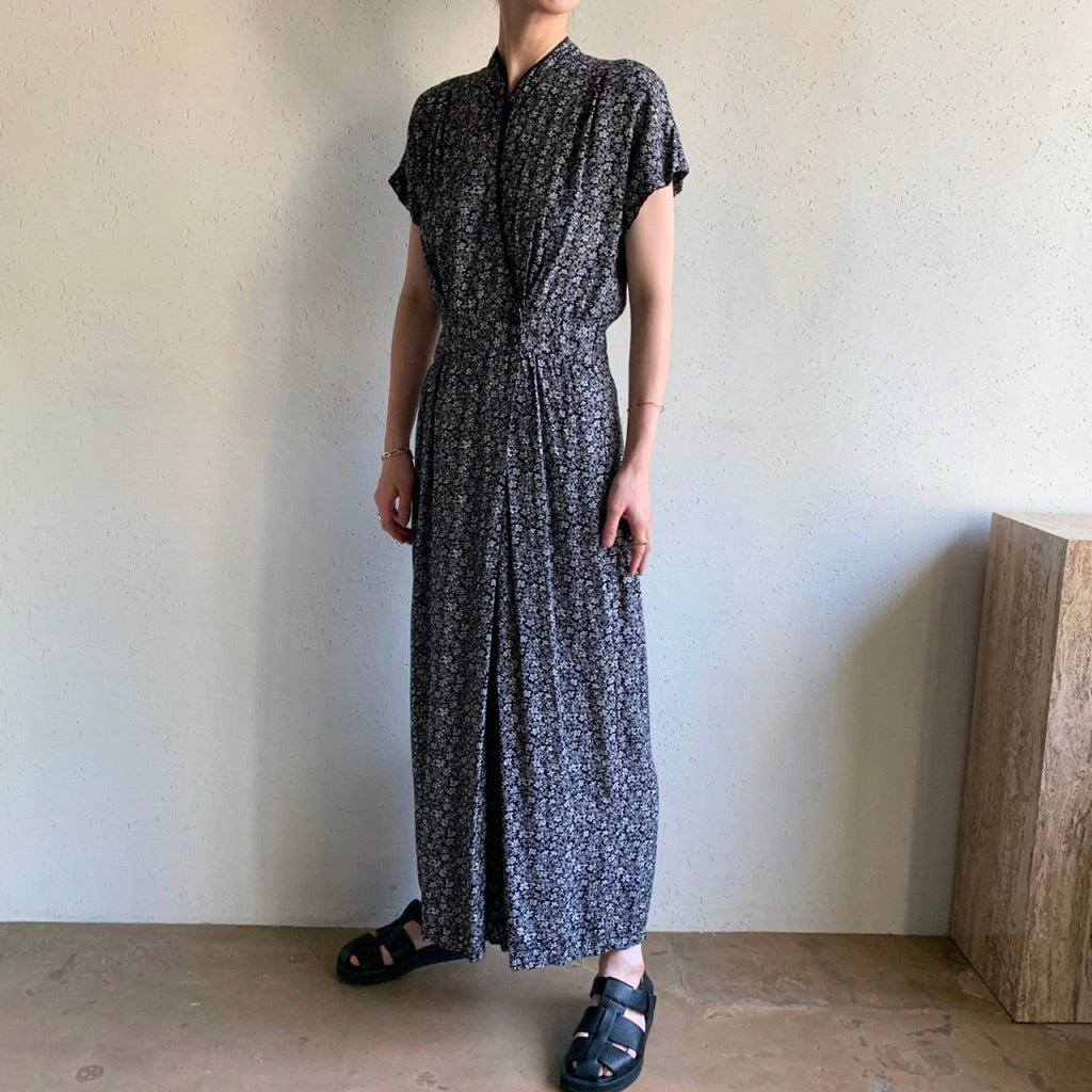 80s Printed Jumpsuit