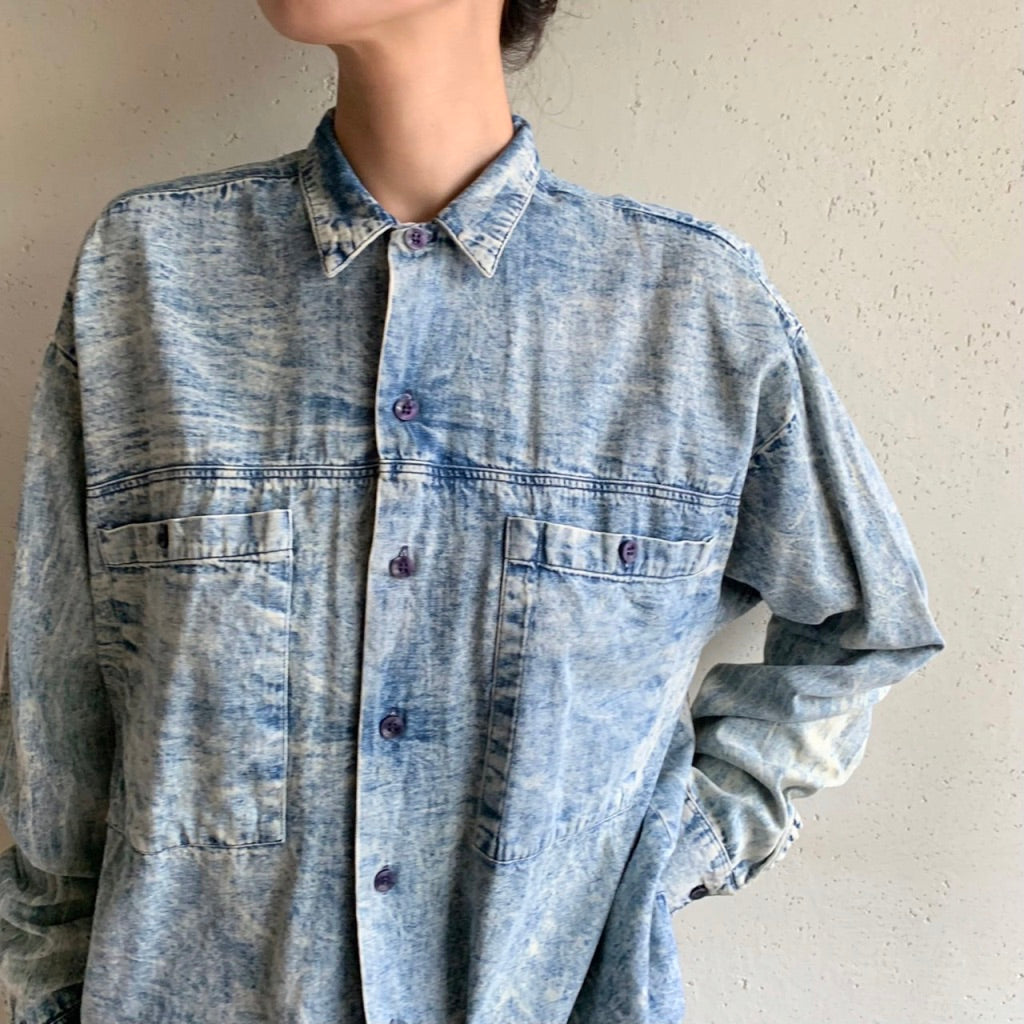 90s Denim Shirt Made in USA