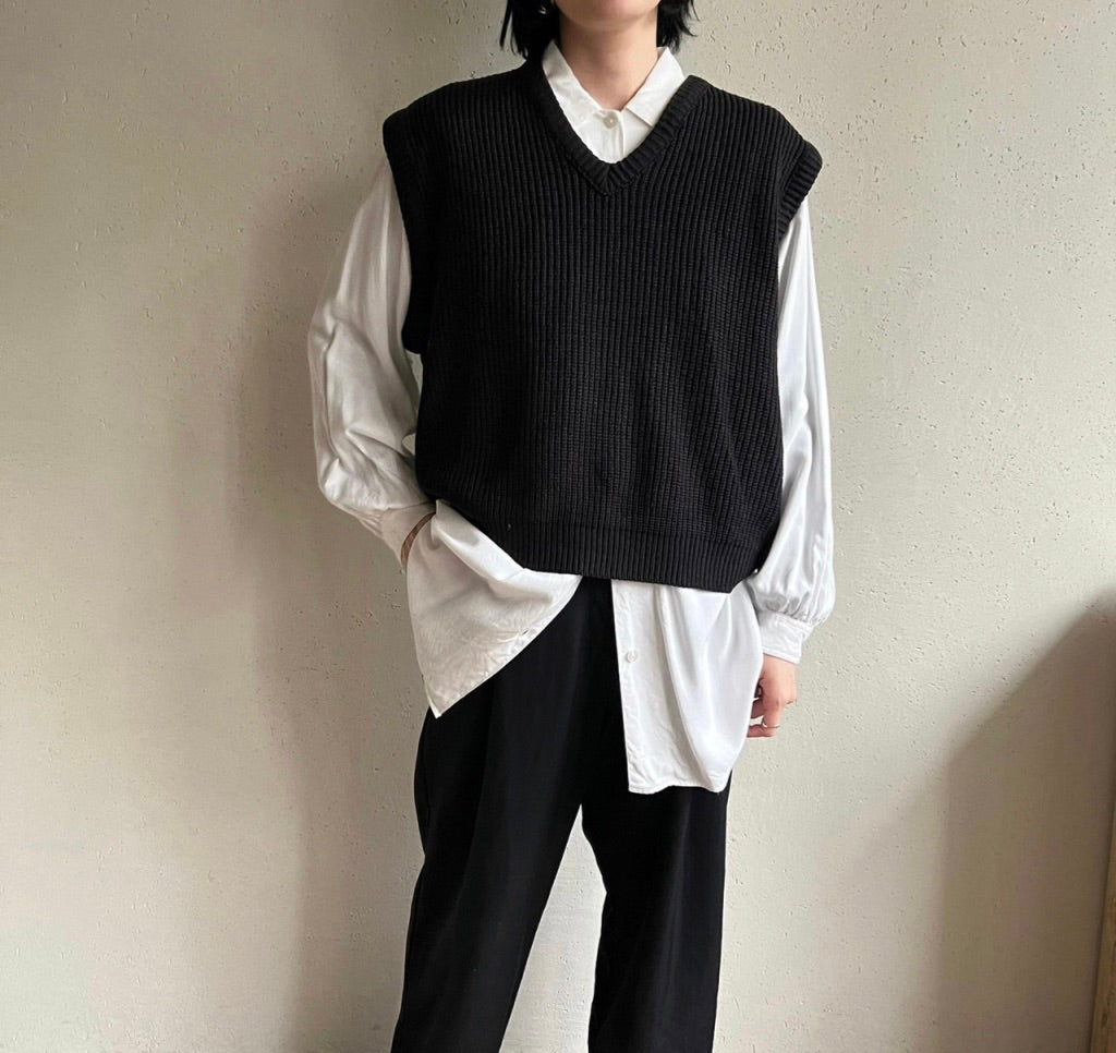 90s Knit Vest Made in USA
