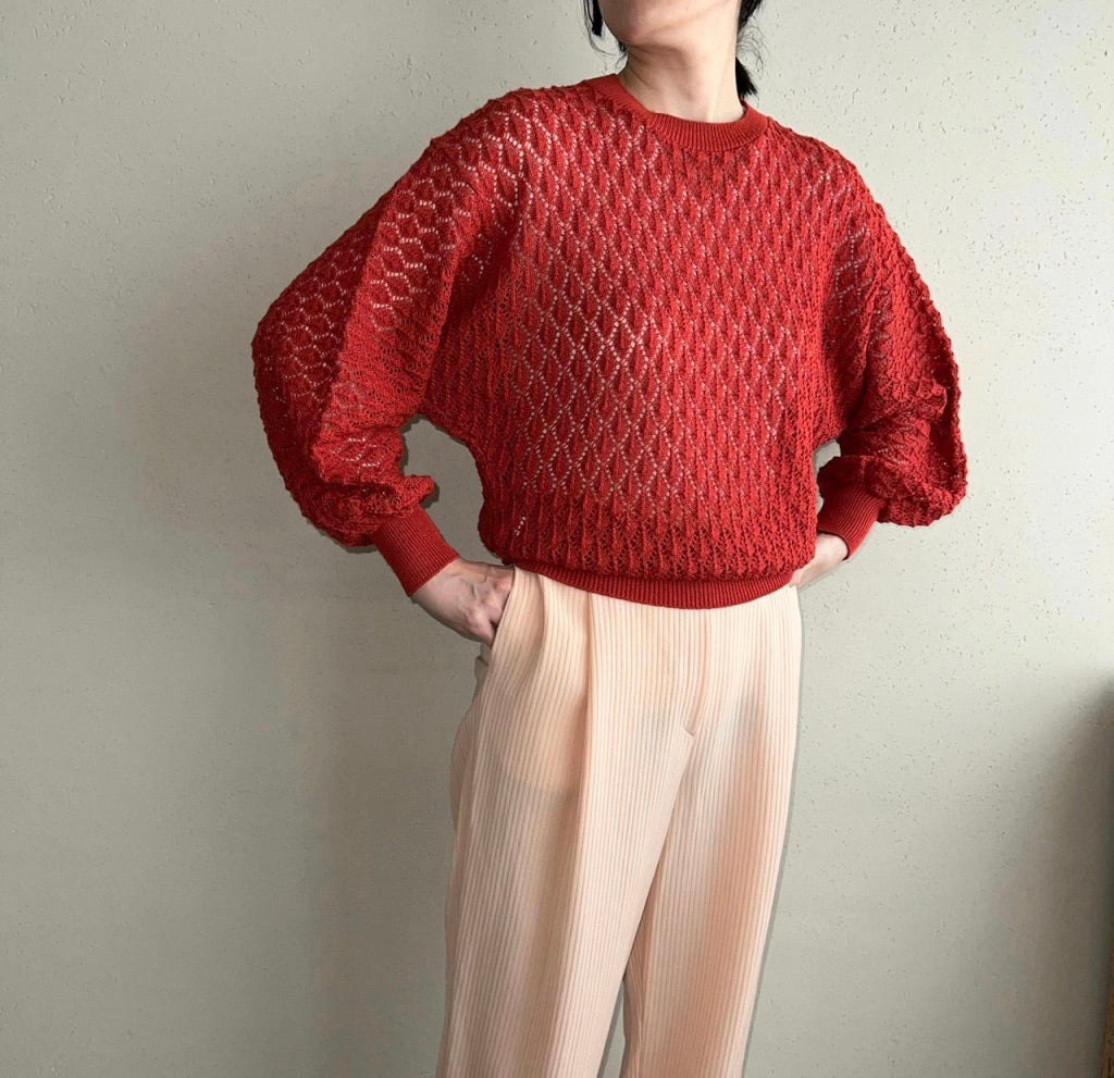 70s Acrylic Knit Made in USA